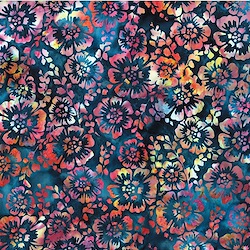 April - Petal Leaf Flowers - Kaleidoscope Batik